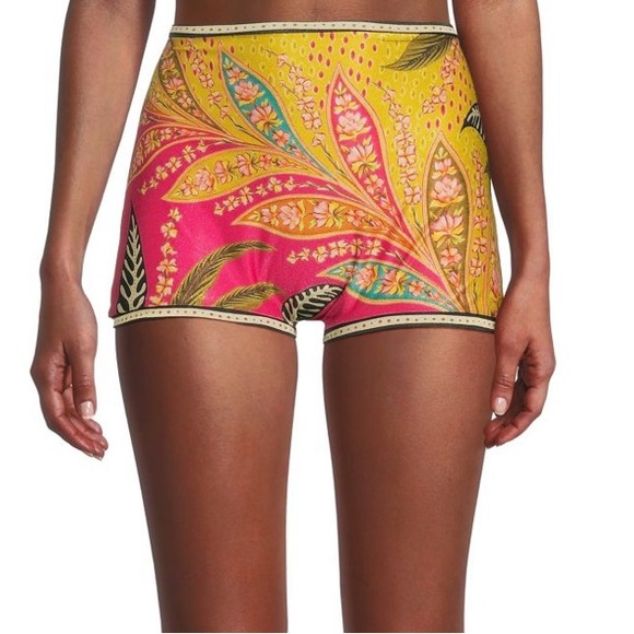 NWT Agua Bendita Village Lula Printed Shorts Size Small - Picture 3 of 6